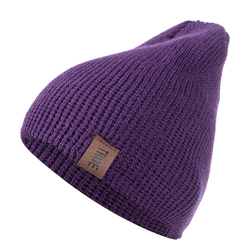 1 Pcs Warm Knitted  Beanie - MANY COLOURS