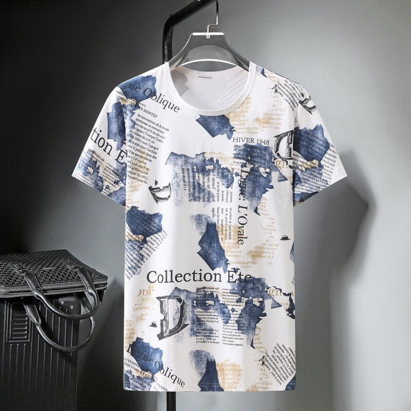 L-9XL Paper Streetwear Tee - 2 Colours