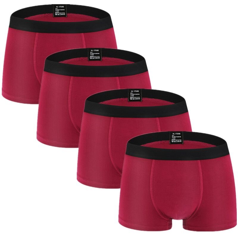 4 Pack Men's Trunks - many colours