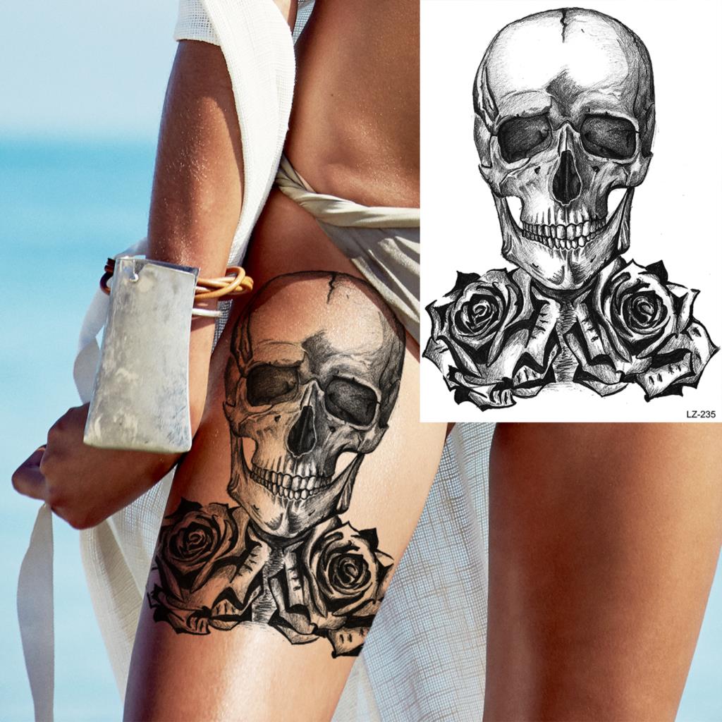 Large Test Tattoo Shoulder/Chest/Thigh - Many Styles