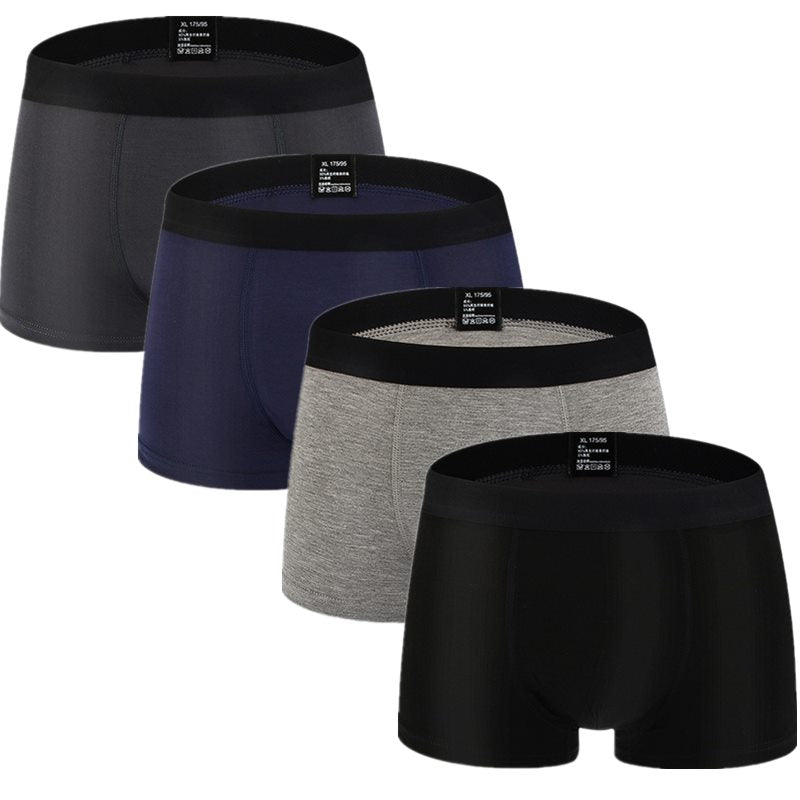4 Pack Men's Trunks - many colours