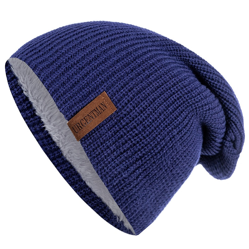 Warm Knitted Beanie - many colours