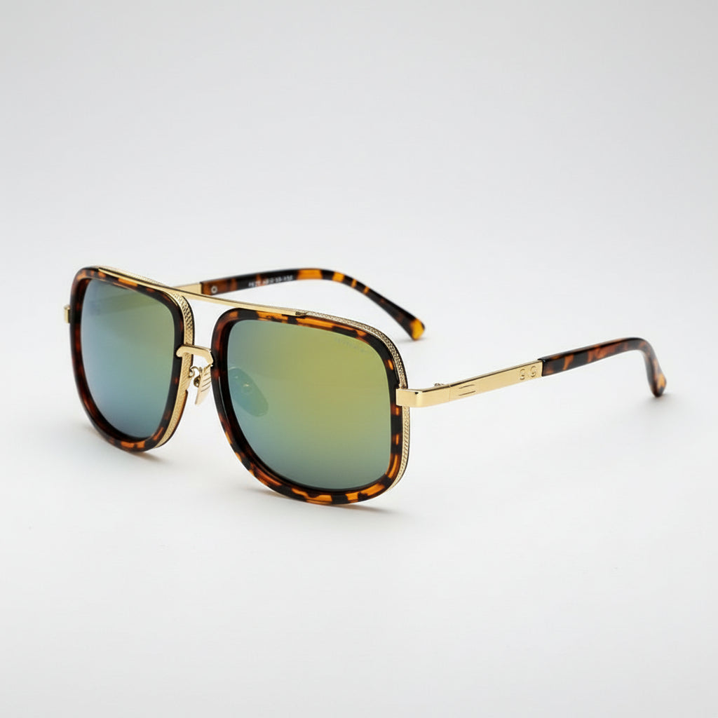 Big Frame Metal Sunglasses - 12 colours