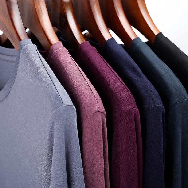XS-XXL Cotton Long Sleeve Tee -6 COLOURS