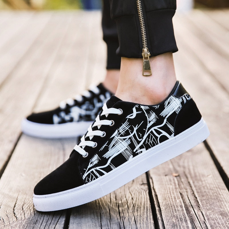 Casual Graffiti Sneakers - 3 colours