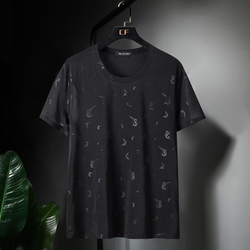 Summer Ice Silk Short Tee