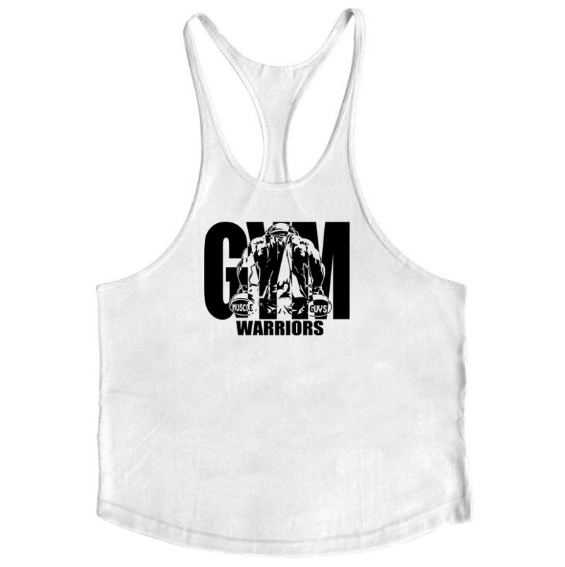 S-XL Gym Stringer Tank Top - 6 COLOURS
