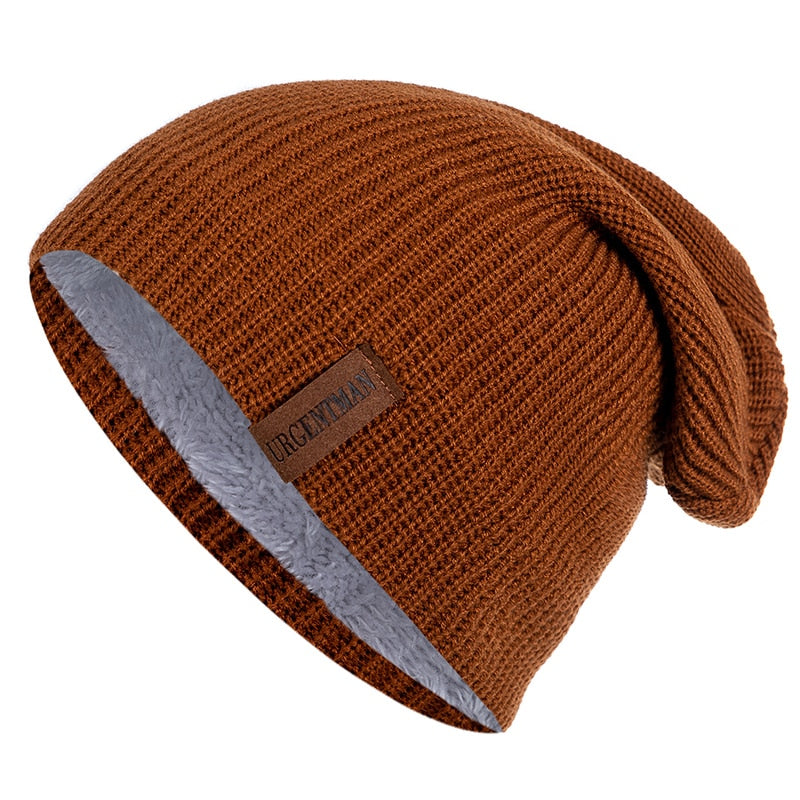 Warm Knitted Beanie - many colours