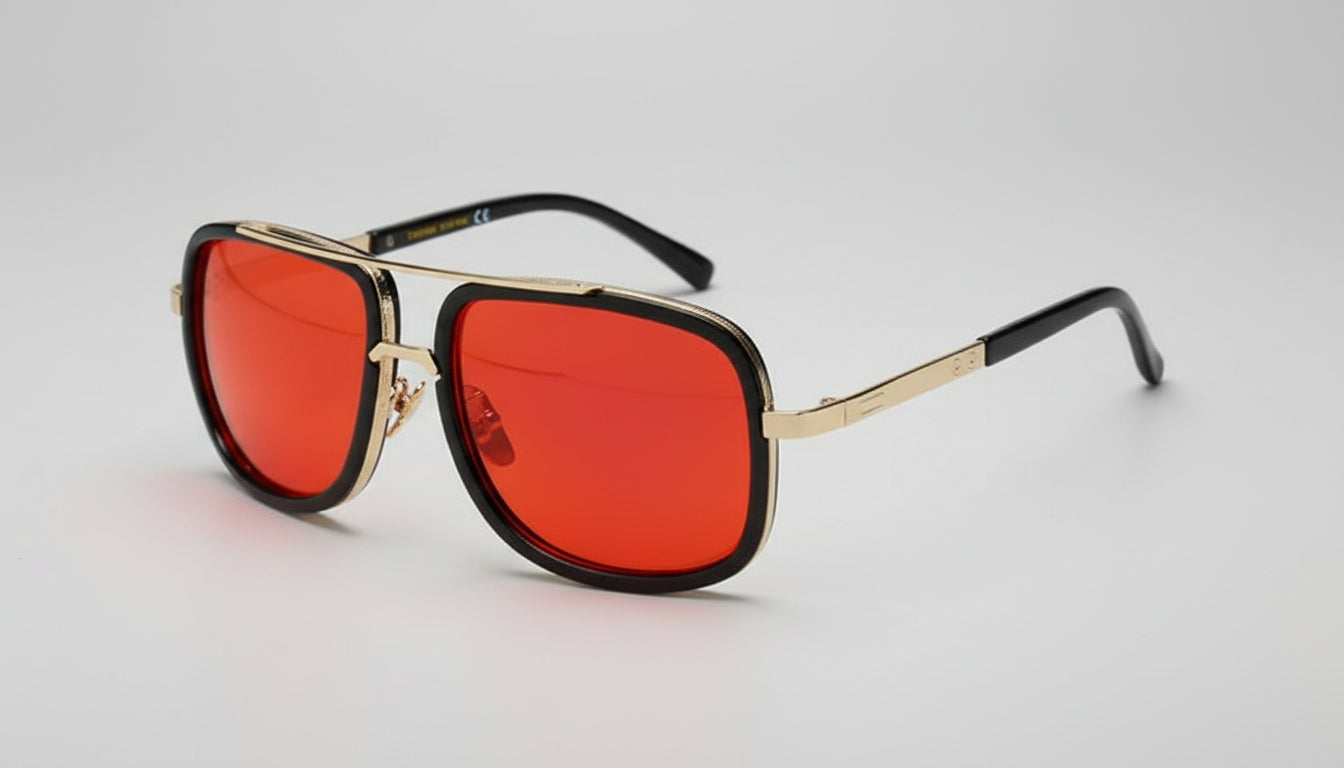 Big Frame Metal Sunglasses - 12 colours