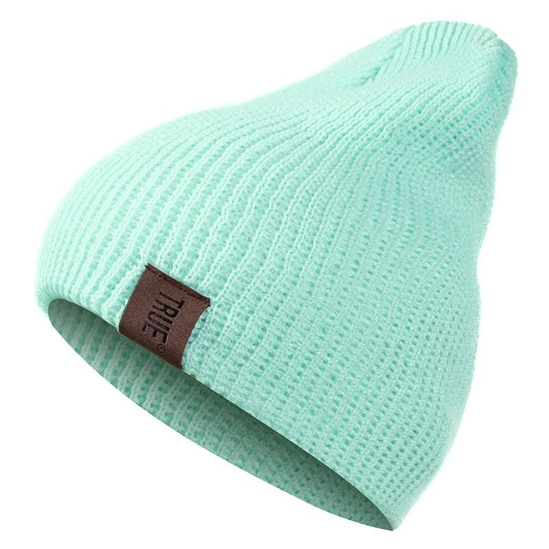 1 Pcs Warm Knitted  Beanie - MANY COLOURS