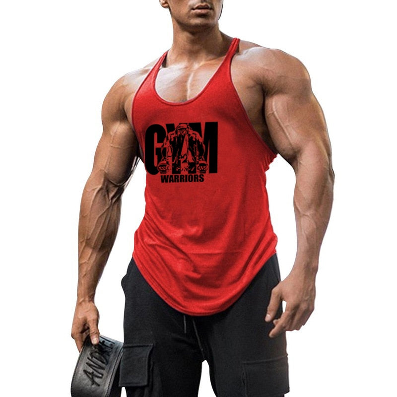 S-XL Gym Stringer Tank Top - 6 COLOURS