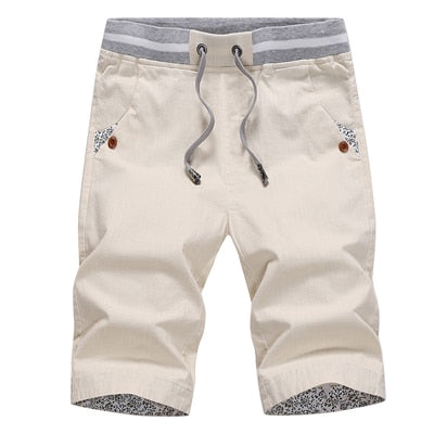 Summer Cargo Elastic Waist Shorts