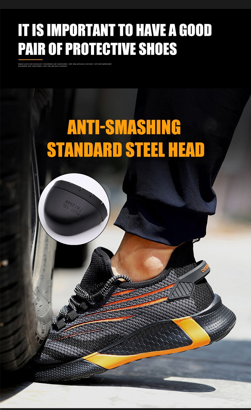 Safety Steel Cap Indestructible Shoes - 2 styles