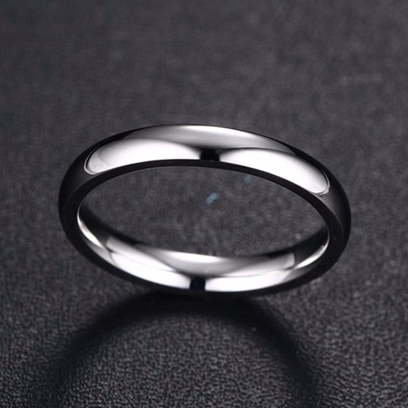 3mm Men's Stainless Steel Engagement/Wedding Ring