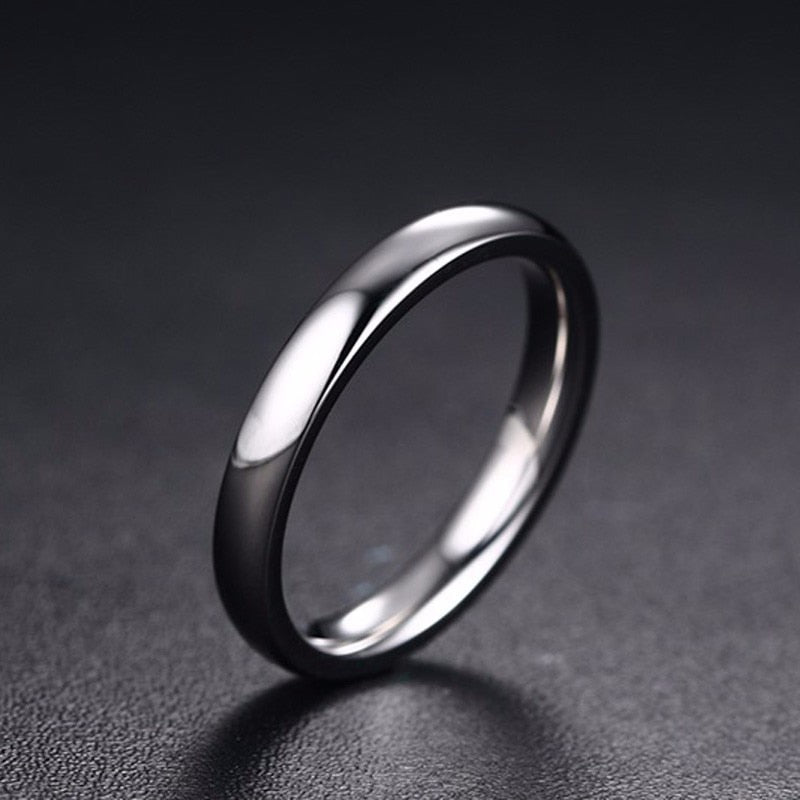 3mm Men's Stainless Steel Engagement/Wedding Ring