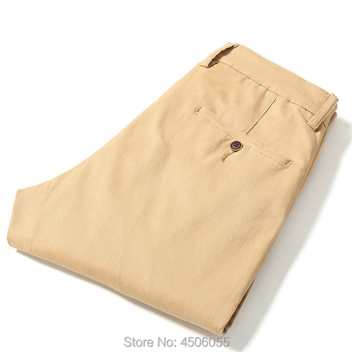 Straight Cotton Stretch Pant - 5 Colours