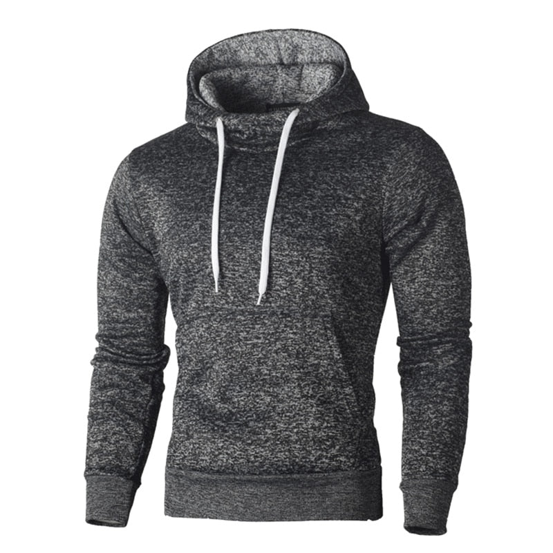 S-XXL  Long Sleeve Casual Hoodies - 2 COLOURS