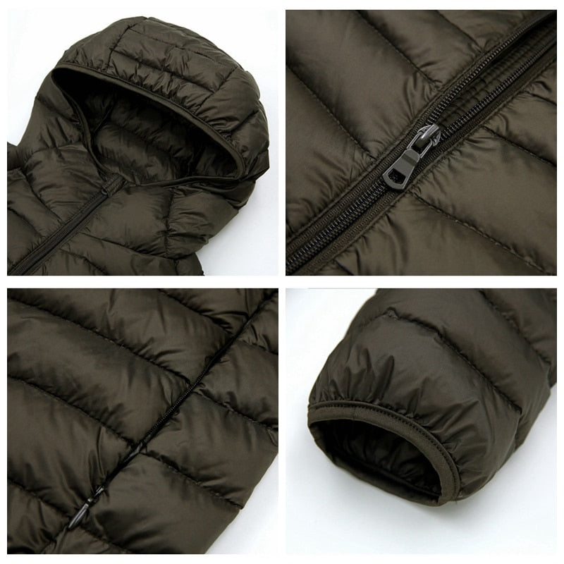 S-11XL 90% Ultra Light Down Jacket - 6 COLOURS