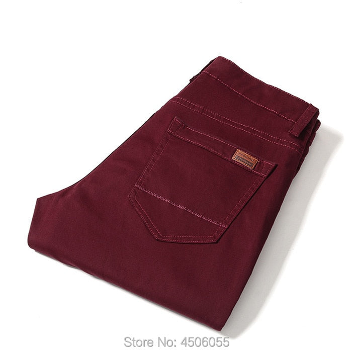 Straight Cotton Stretch Pant - 5 Colours