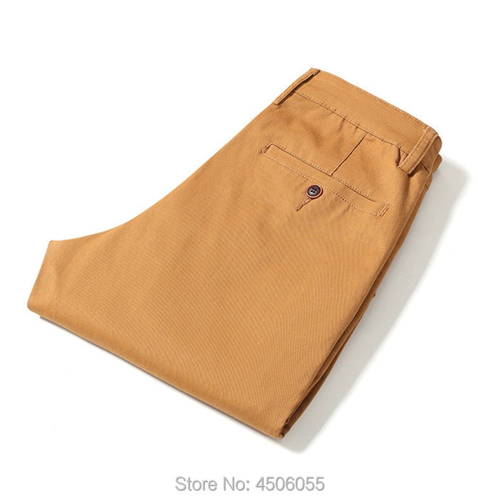 Straight Cotton Stretch Pant - 5 Colours