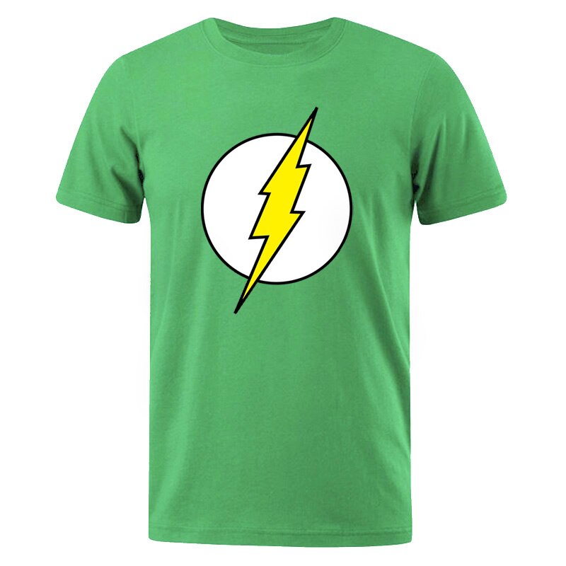 S-XXXL BIG BANG Theory lightning T-shirt - 10 colours