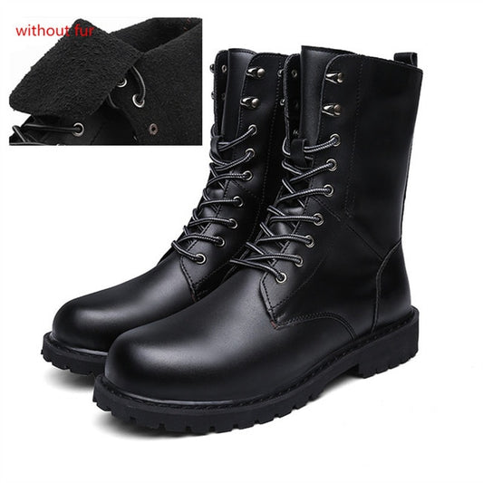 Leather Motorcycle  Boots - 2 Colours