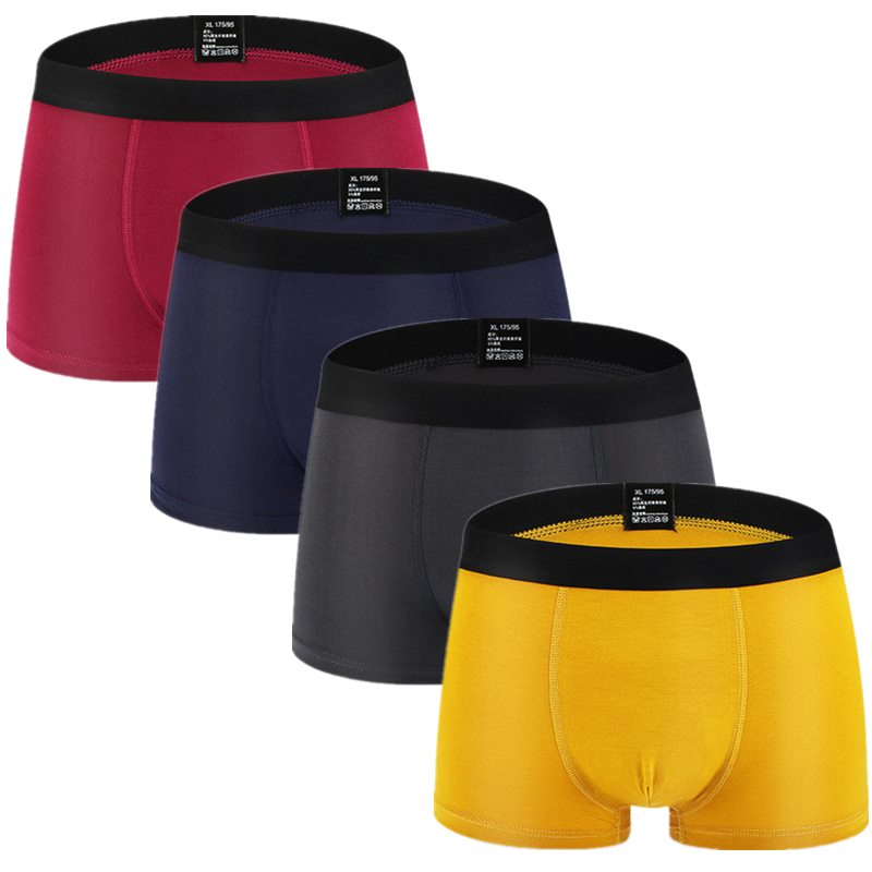 4 Pack Men's Trunks - many colours