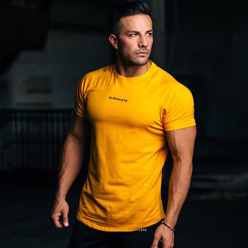 S-XL Gym Cotton Tee - 5 COLOURS