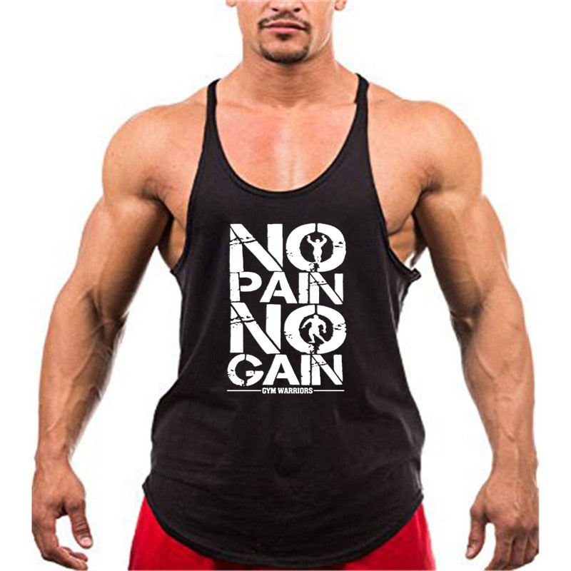 S-XL Gym Stringer Tank Top - 6 COLOURS