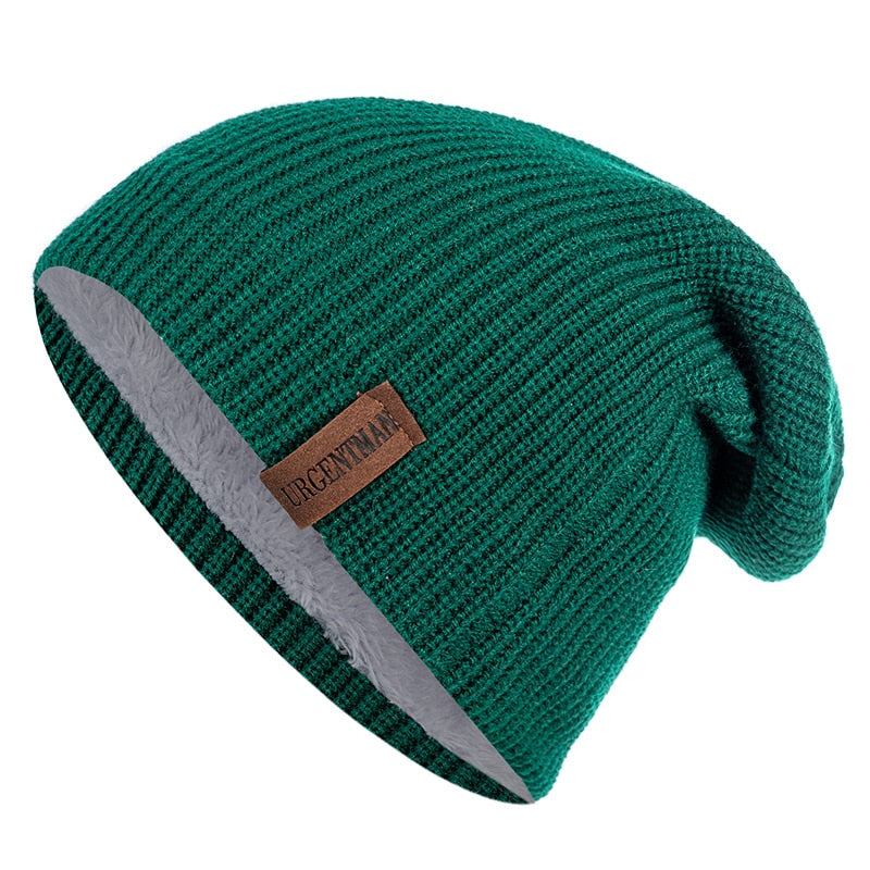 Warm Knitted Beanie - many colours