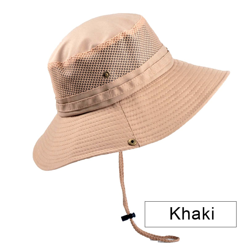 Panama Wide Brim Bucket Hat  - MANY COLOURS