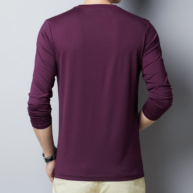 XS-XXL Cotton Long Sleeve Tee -6 COLOURS
