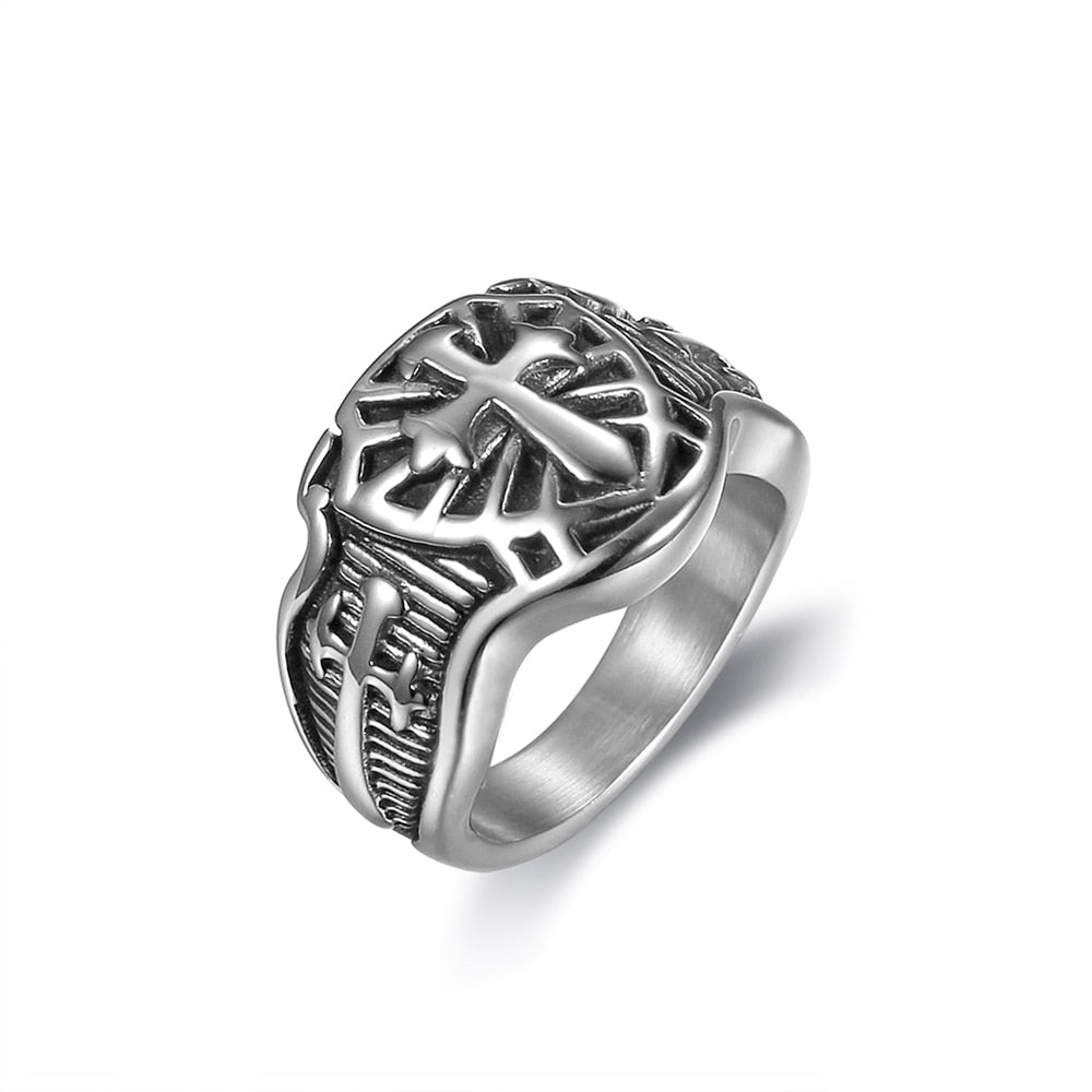 Stainless Steel  Shield Ring