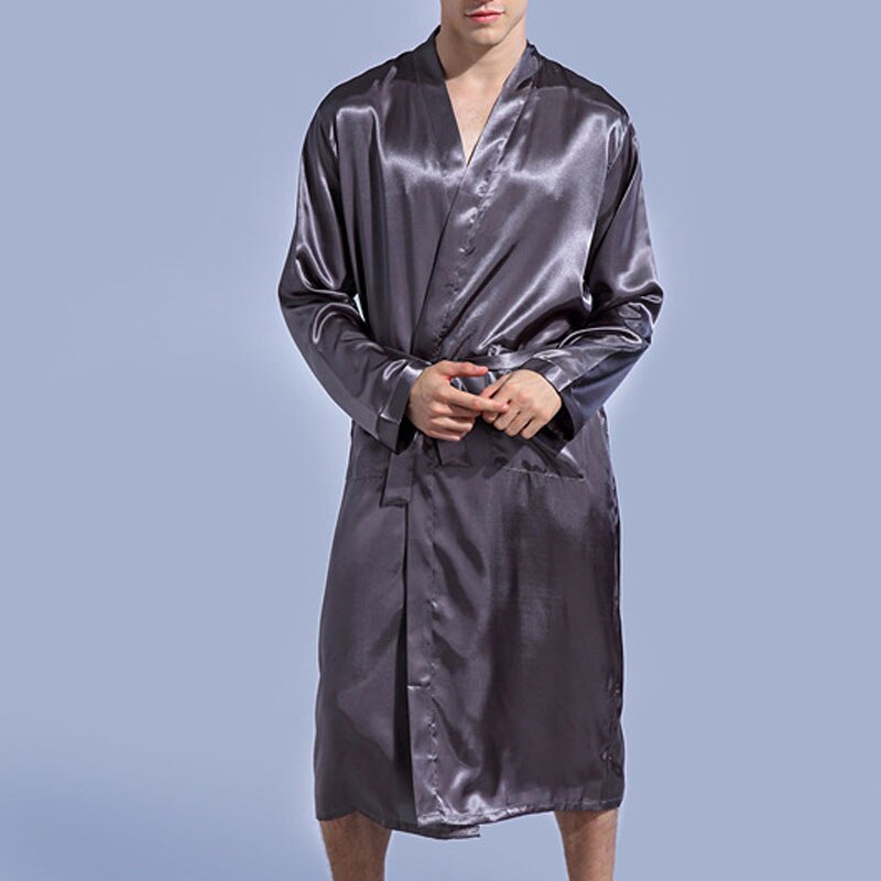 L-4XL Summer Bathrobe - 4 COLOURS