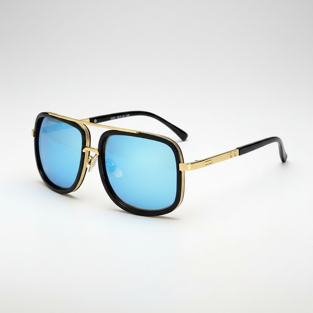 Big Frame Metal Sunglasses - 12 colours