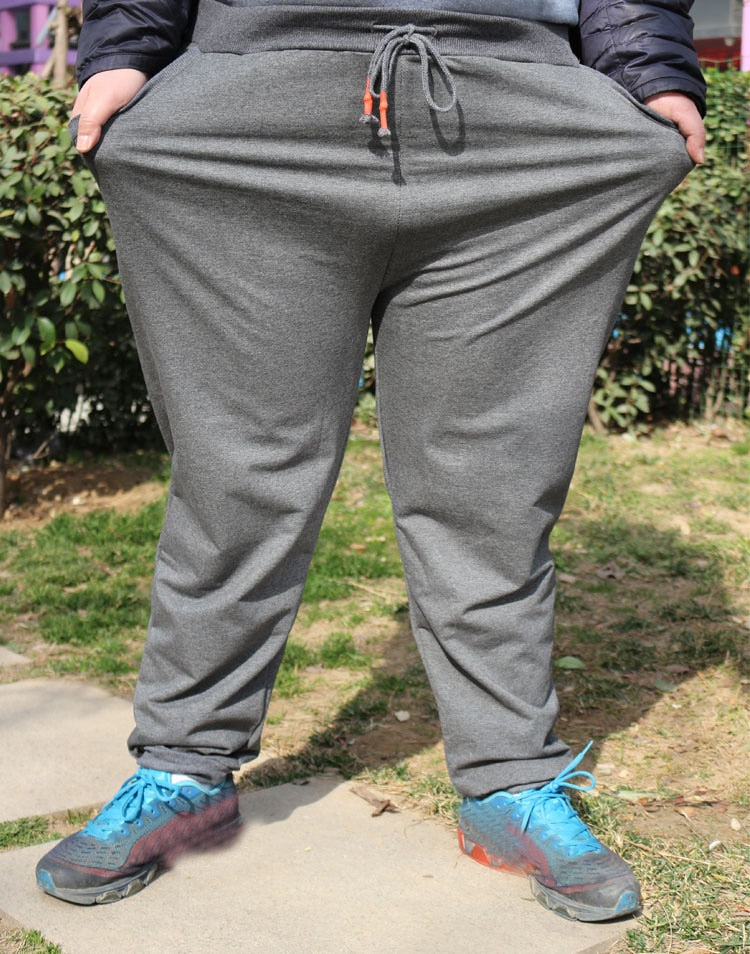 M-9XL Men's Sweatpants Elasticity Trackies - 2 COLOURS