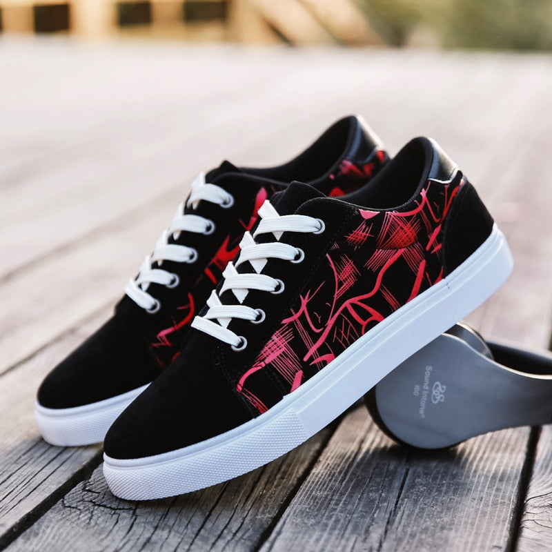 Casual Graffiti Sneakers - 3 colours