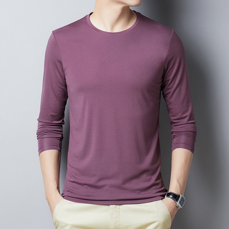 XS-XXL Cotton Long Sleeve Tee -6 COLOURS