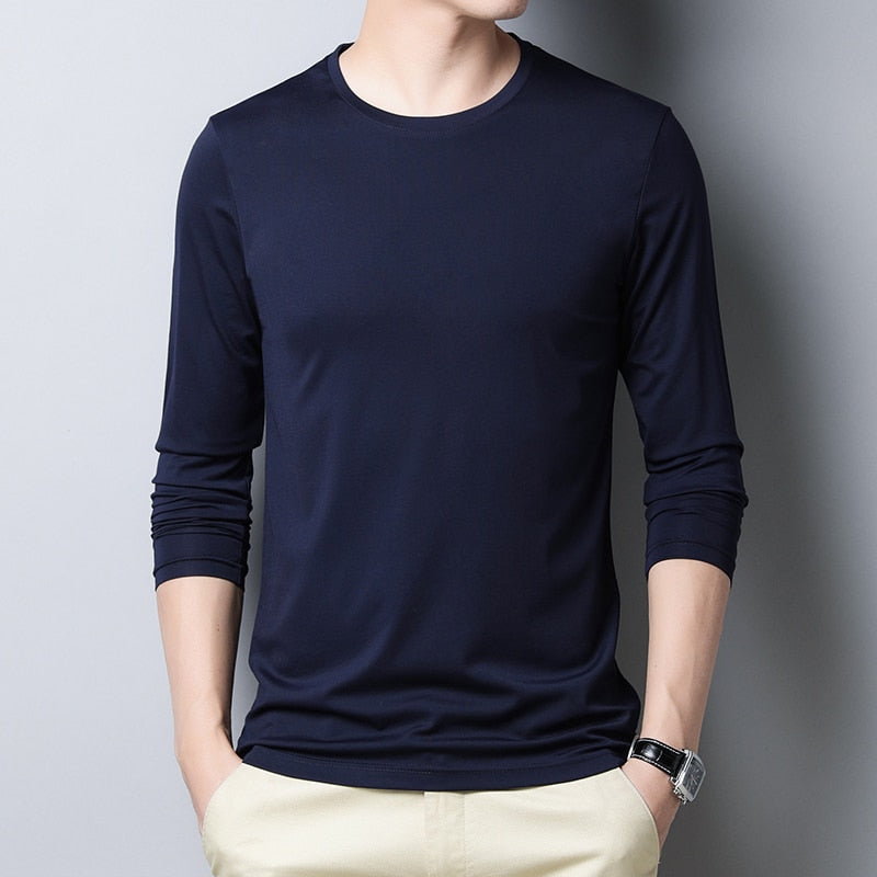 XS-XXL Cotton Long Sleeve Tee -6 COLOURS