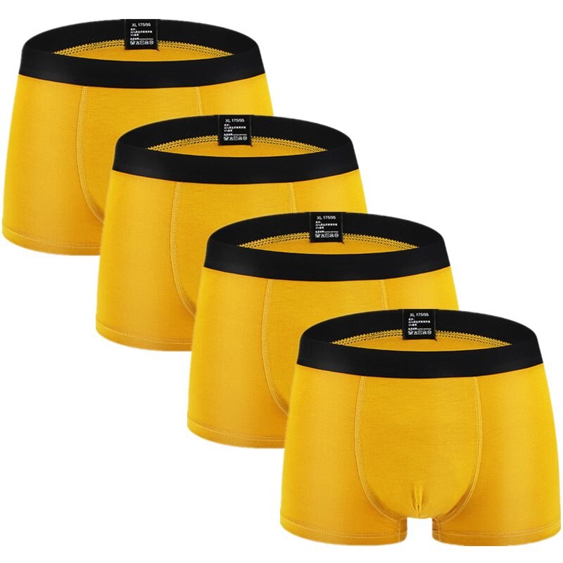 4 Pack Men's Trunks - many colours