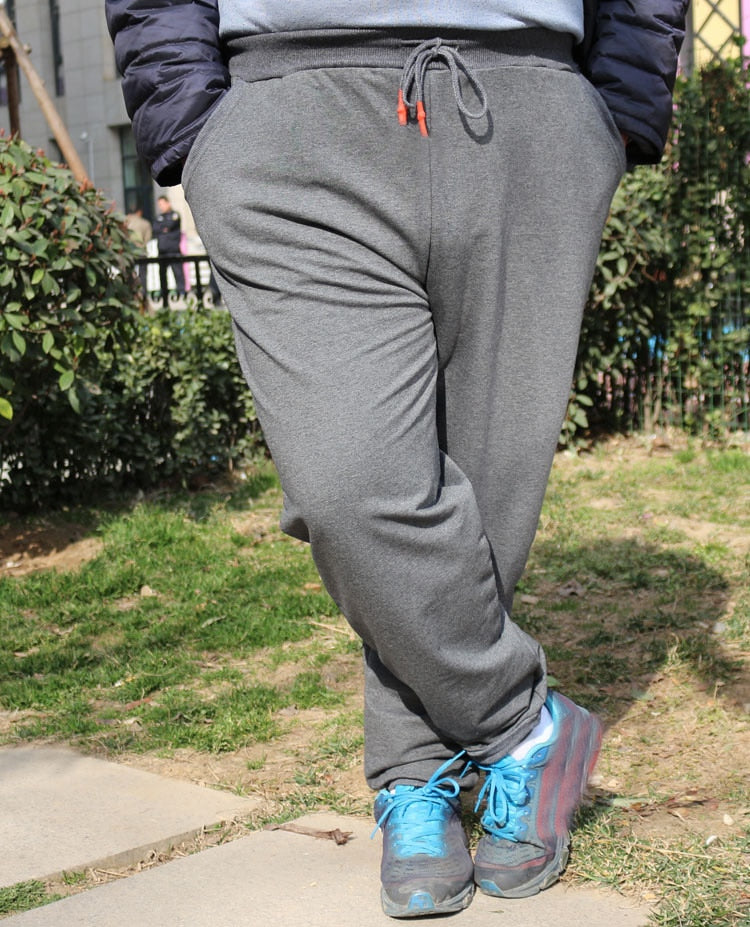 M-9XL Men's Sweatpants Elasticity Trackies - 2 COLOURS