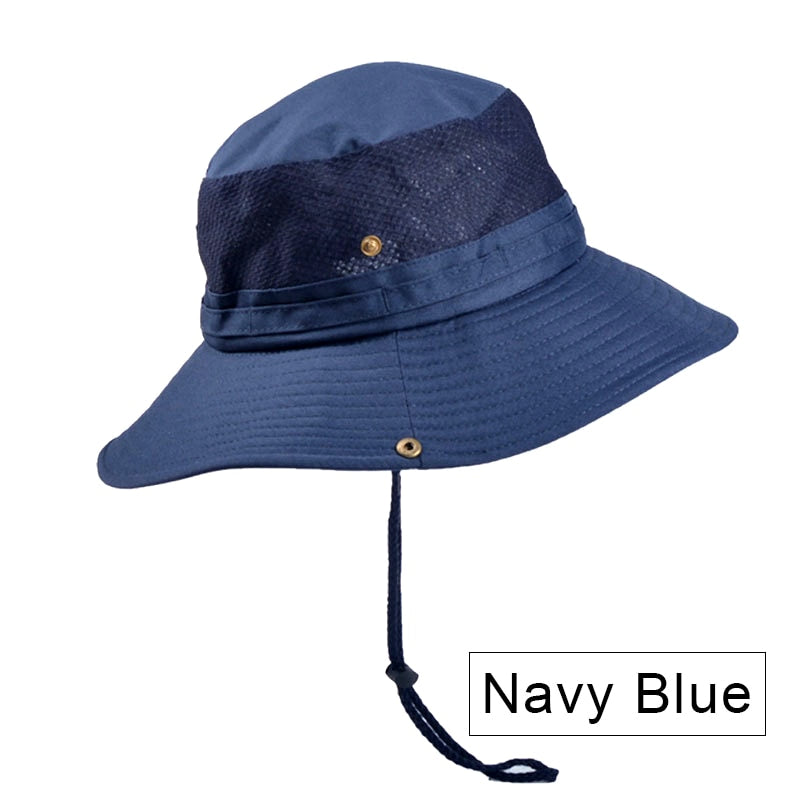 Panama Wide Brim Bucket Hat  - MANY COLOURS