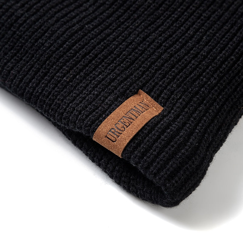 Warm Knitted Beanie - many colours