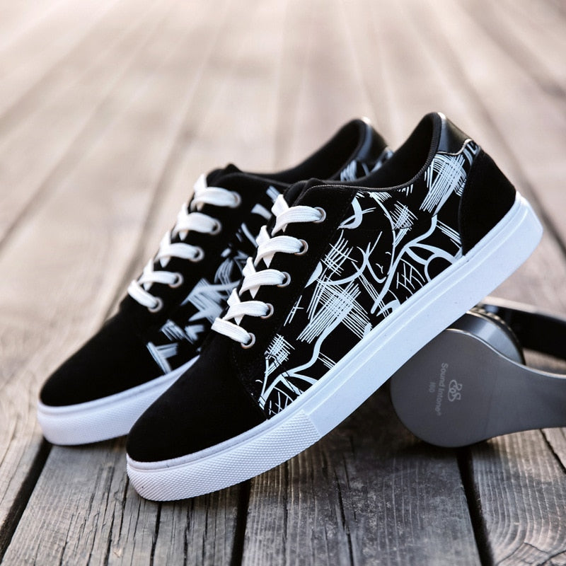 Casual Graffiti Sneakers - 3 colours