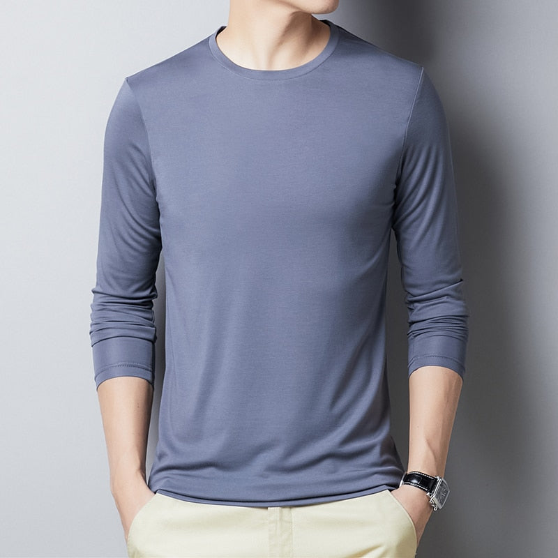 XS-XXL Cotton Long Sleeve Tee -6 COLOURS