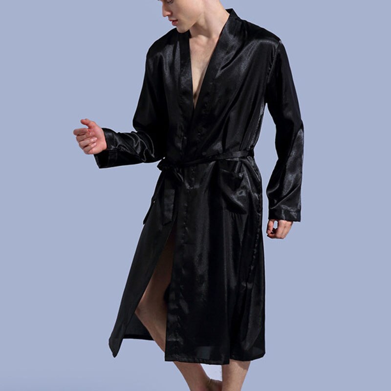 L-4XL Summer Bathrobe - 4 COLOURS