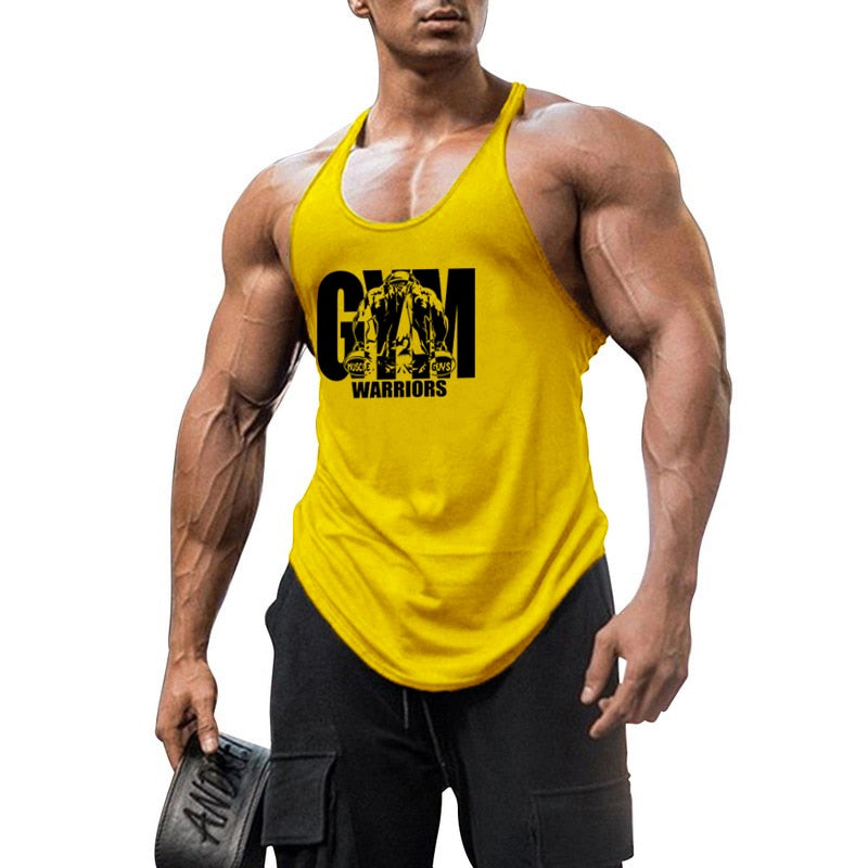 S-XL Gym Stringer Tank Top - 6 COLOURS