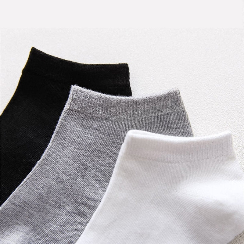 5 Pairs Low Cut Men Socks -6 Colours