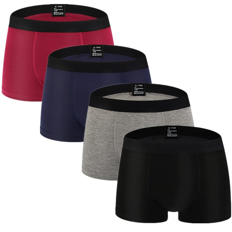 4 Pack Men's Trunks - many colours