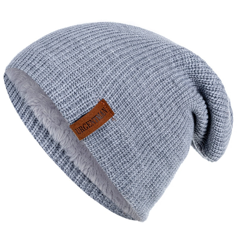 Warm Knitted Beanie - many colours